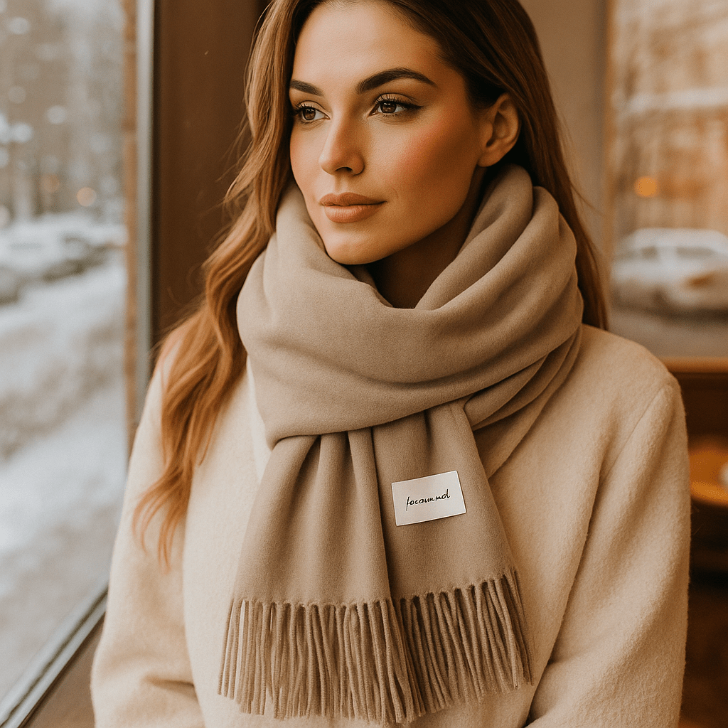 Winter-Wickeltuch für Frauen - Merial