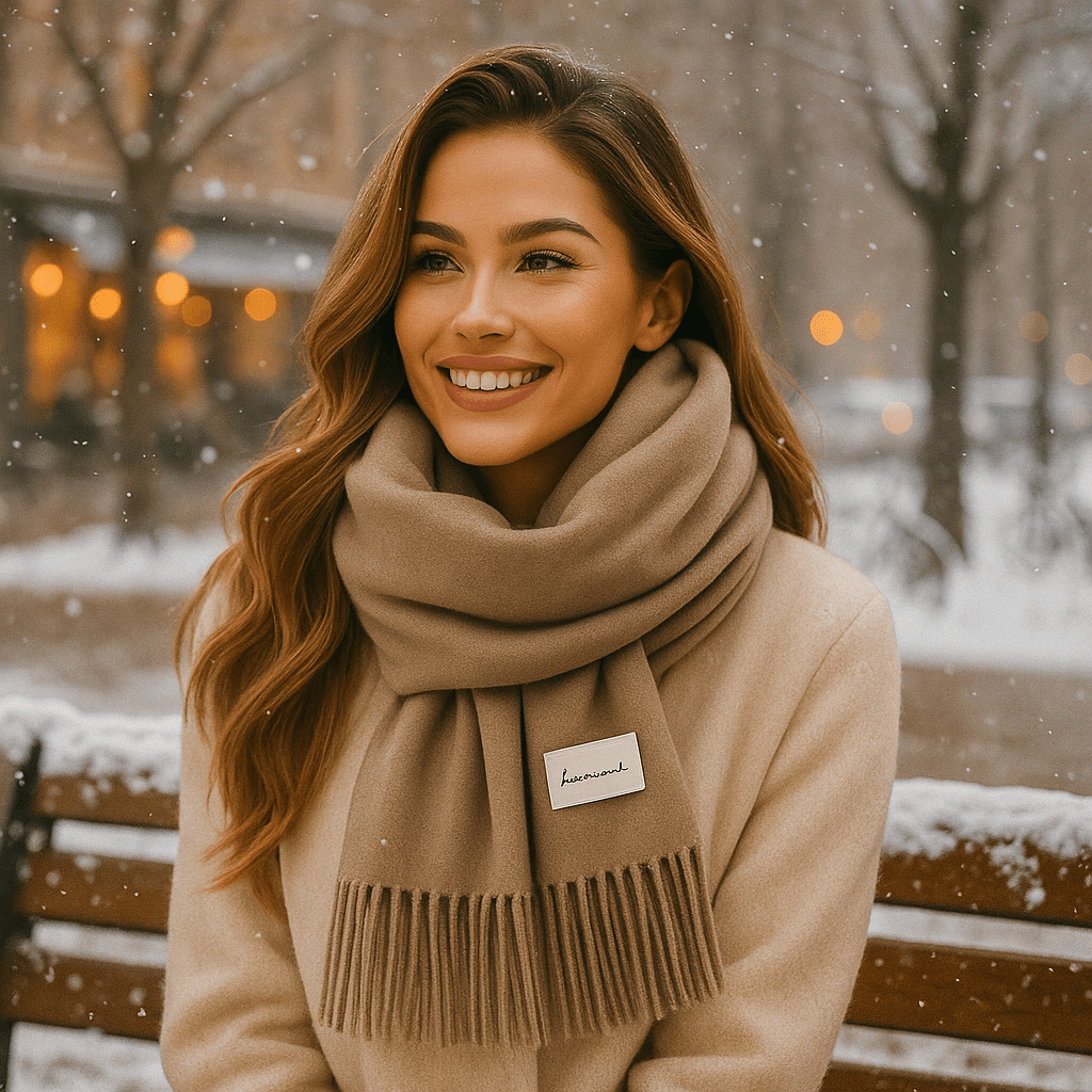 Winter-Wickeltuch für Frauen - Merial