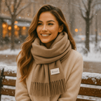 Winter-Wickeltuch für Frauen - Merial