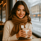 Winter-Wickeltuch für Frauen - Merial