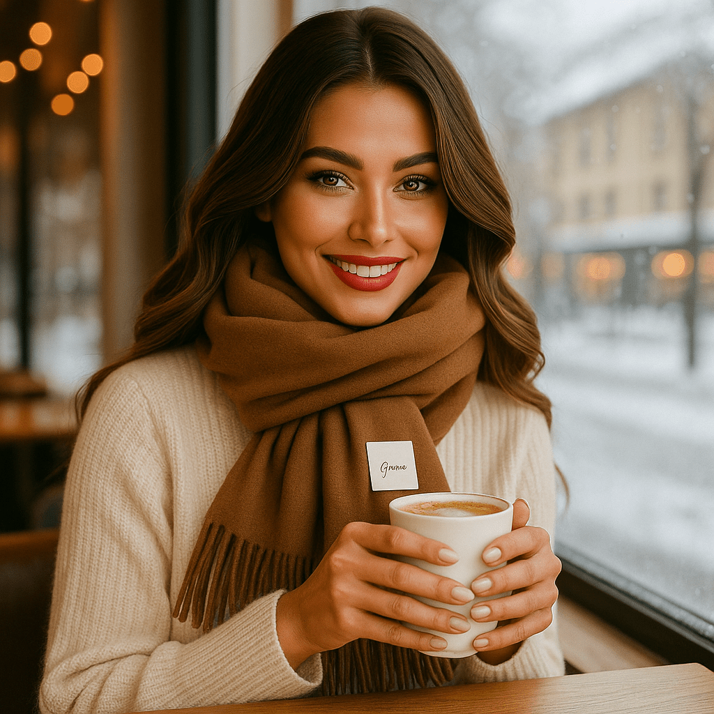 Winter-Wickeltuch für Frauen - Merial