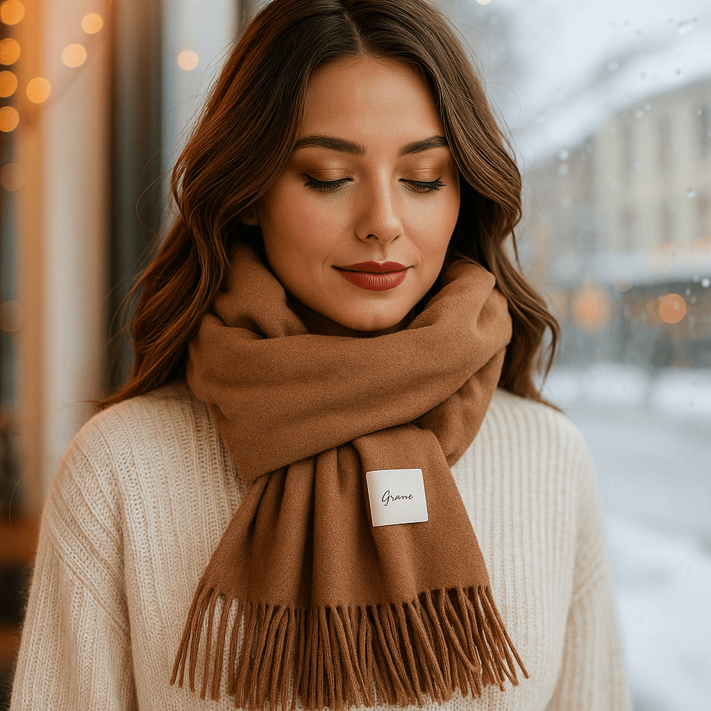 Winter-Wickeltuch für Frauen - Merial