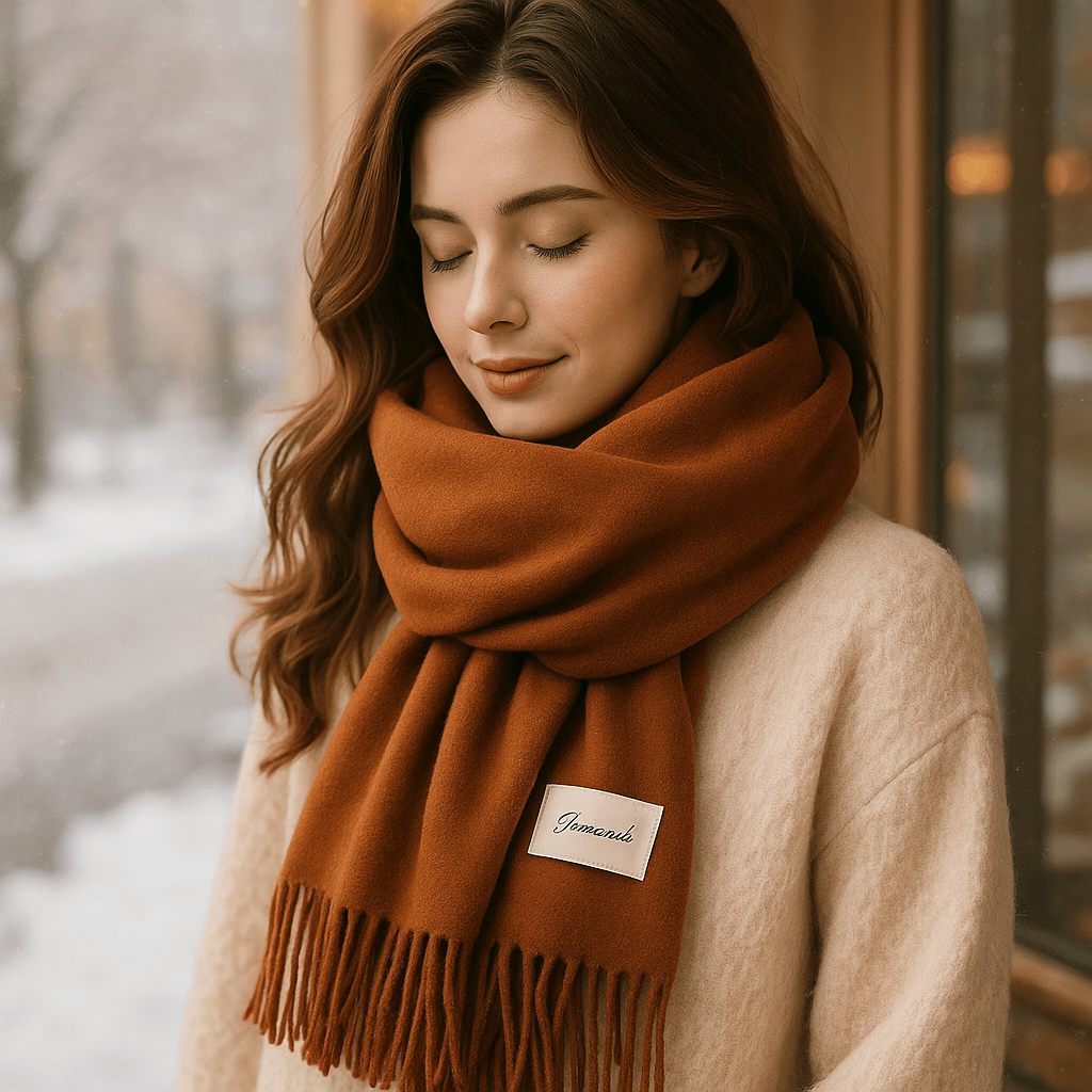 Winter-Wickeltuch für Frauen - Merial