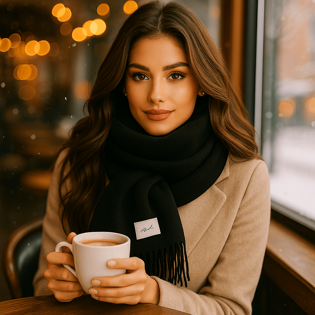 Winter-Wickeltuch für Frauen - Merial