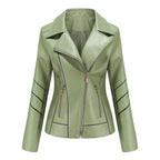 Lässiger Lederblazer