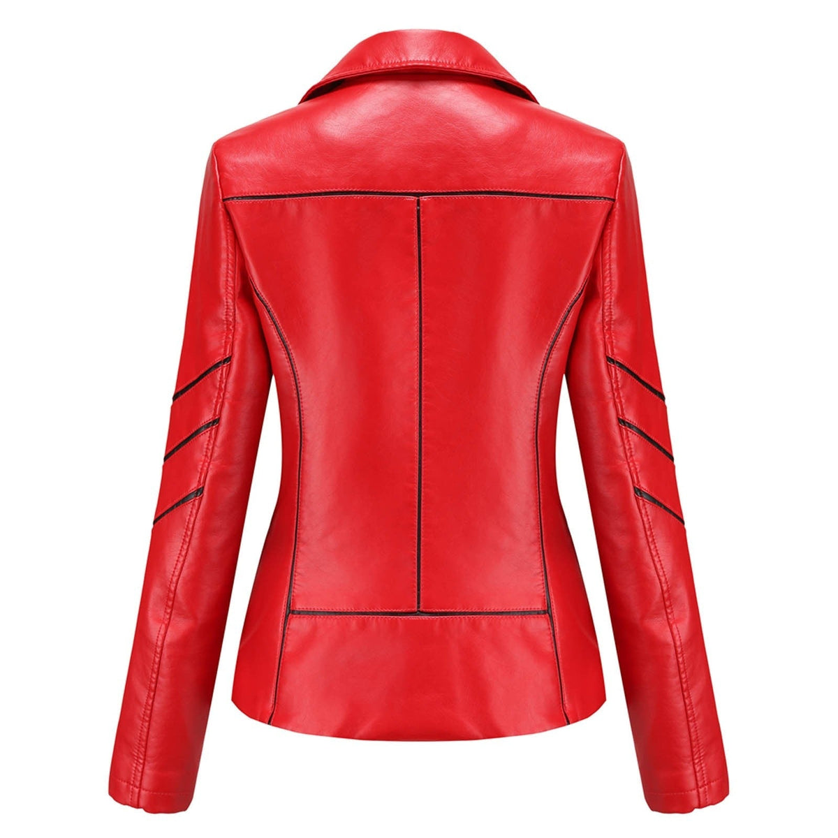 Lässiger Lederblazer