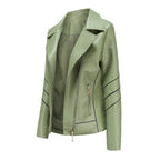 Lässiger Lederblazer