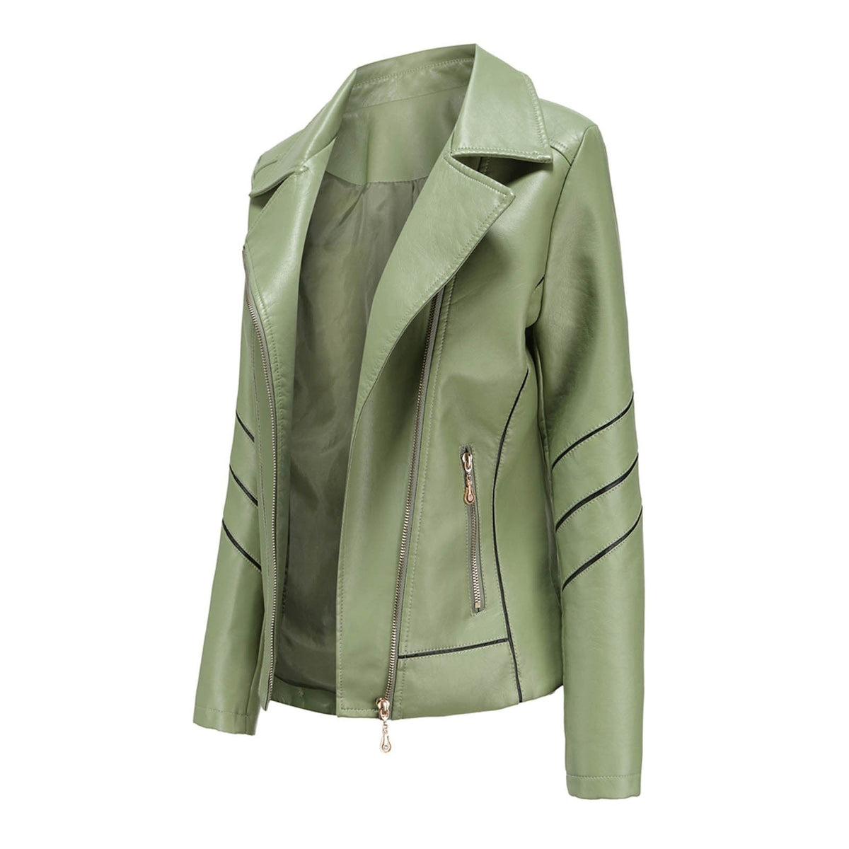 Lässiger Lederblazer