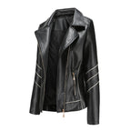 Lässiger Lederblazer
