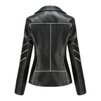 Lässiger Lederblazer