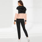 Samantha - Zweiteiliger Kapuzenpullover mit Reißverschluss und Trainingshose
