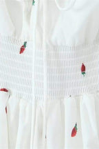 Rebecca - Mini-Print-Kleid mit Puffärmeln