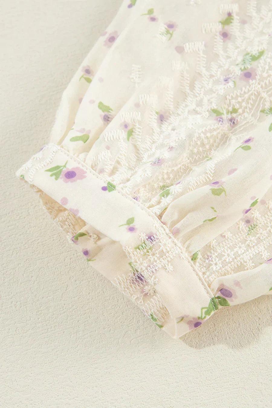 Isabelle Hemd Damen – Elegante Stickerei und Spitze