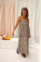 Leoparden-Maxikleid - Bonny