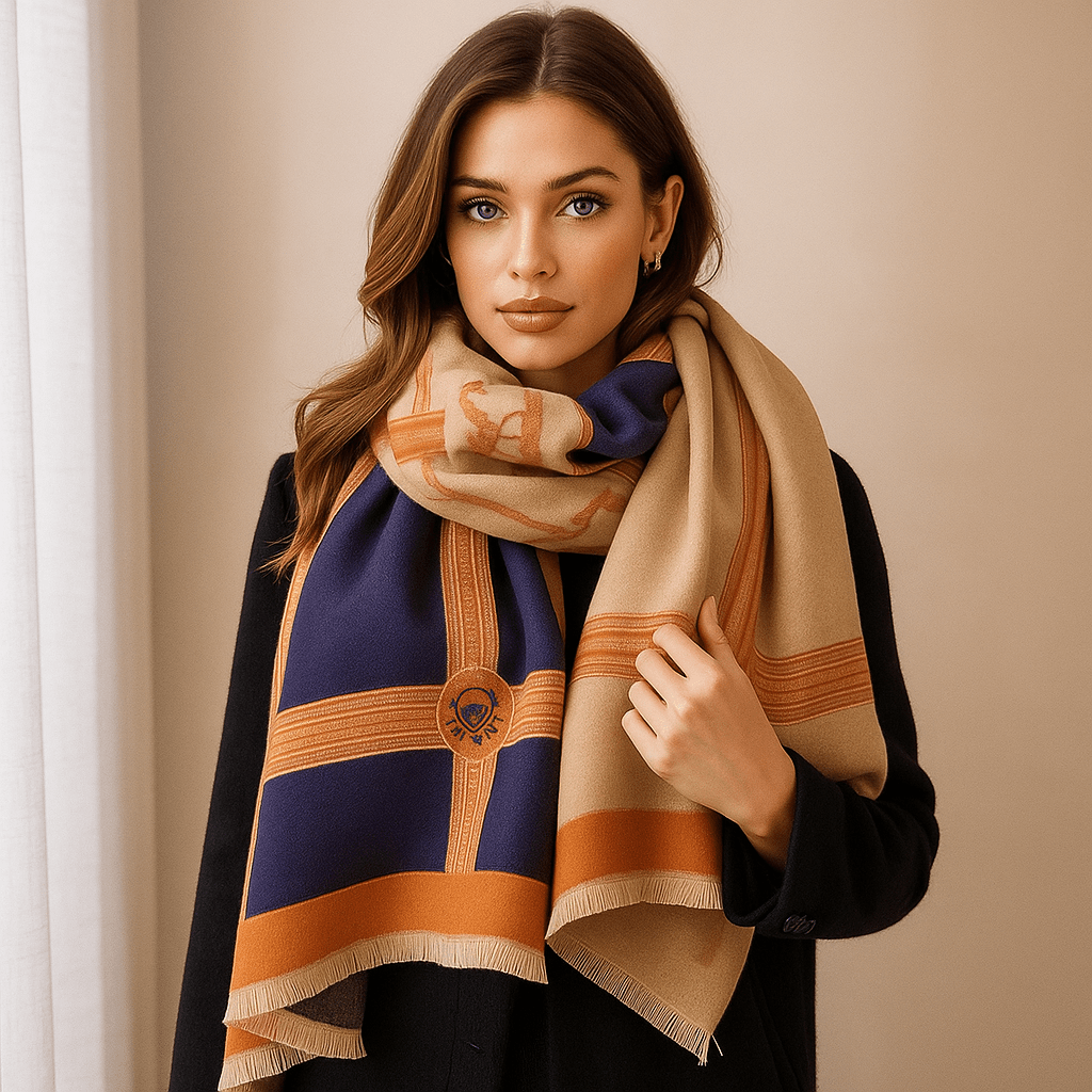 Eleganter Damenschal für den Winter - Valery