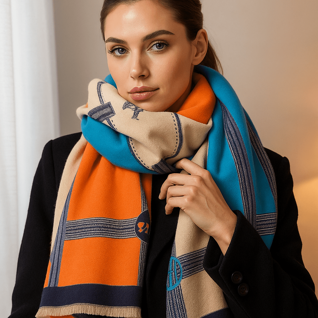 Eleganter Damenschal für den Winter - Valery