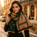 Eleganter Damenschal für den Winter - Valery