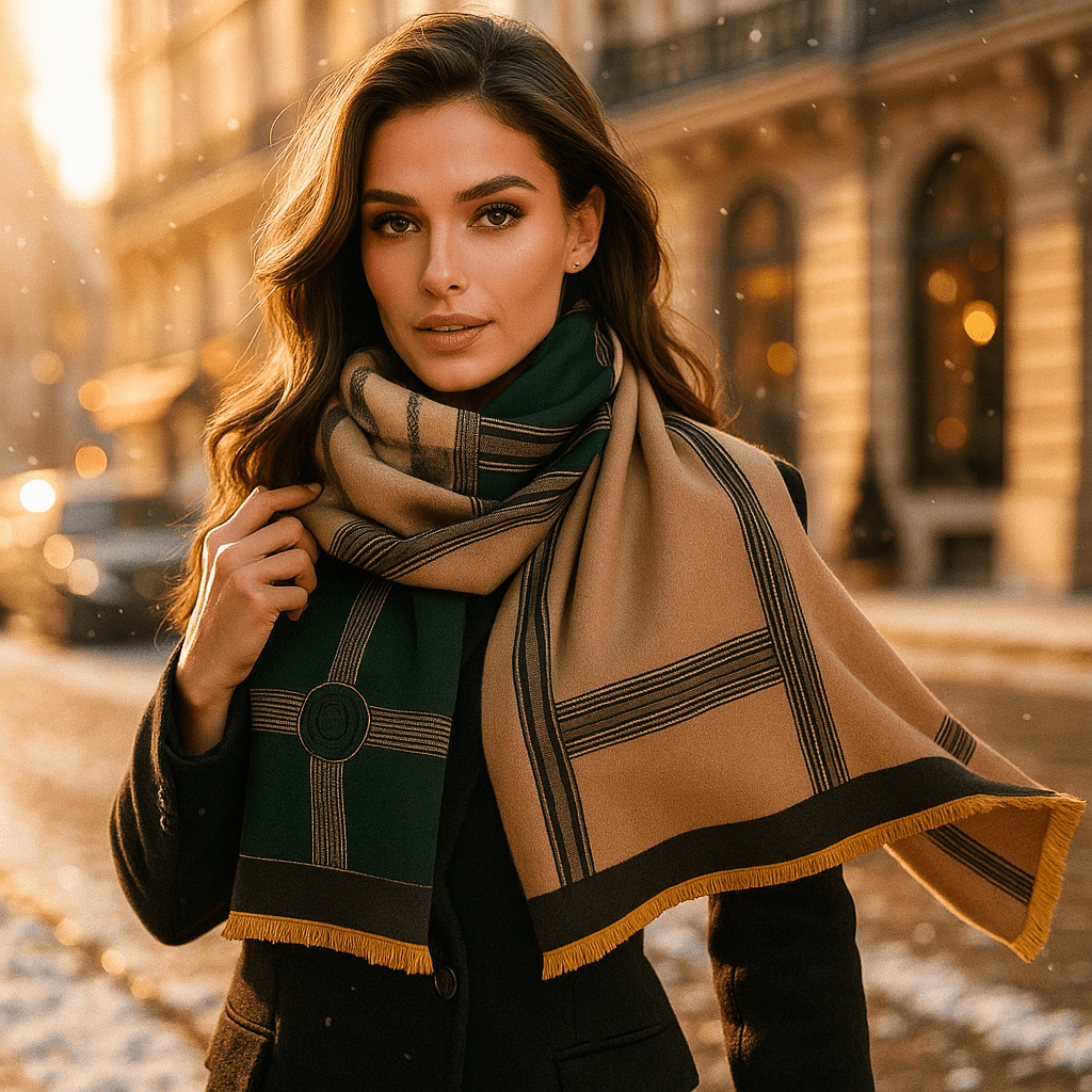 Eleganter Damenschal für den Winter - Valery