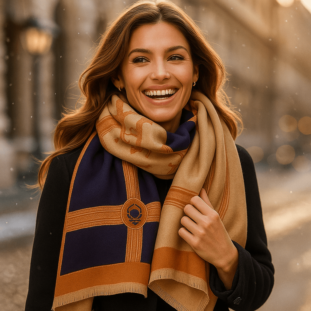 Eleganter Damenschal für den Winter - Valery