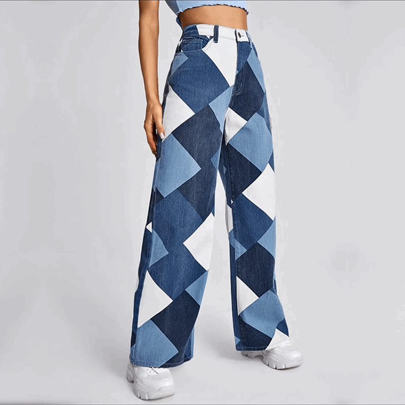 Baggy Jeans mit Reißverschluss - Emmy