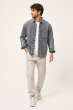 Vintage-Jeanshemd für Herren – Paolo