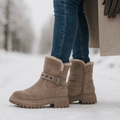Winterstiefeletten mit seitlicher Schnalle - Loraine