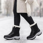 Damenstiefel mit dicken Sohlen - Rinhoa