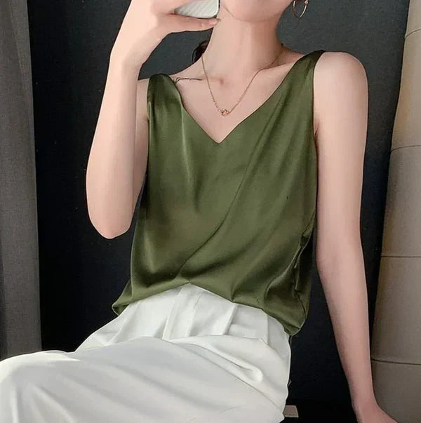 Nora - Seidig weiches, elegantes und luftiges Top für Damen