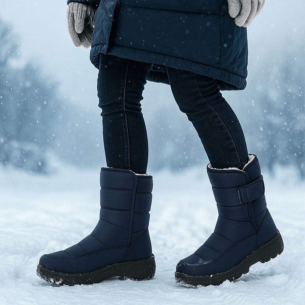 Wasserdichte Damen-Winterstiefel - Alenne