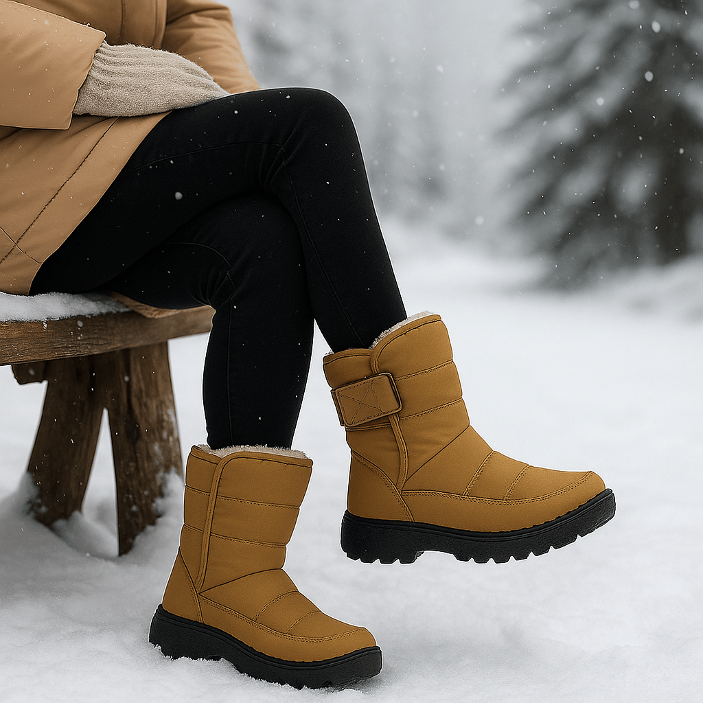 Wasserdichte Damen-Winterstiefel - Alenne