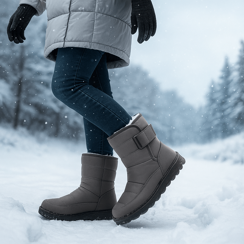 Wasserdichte Damen-Winterstiefel - Alenne
