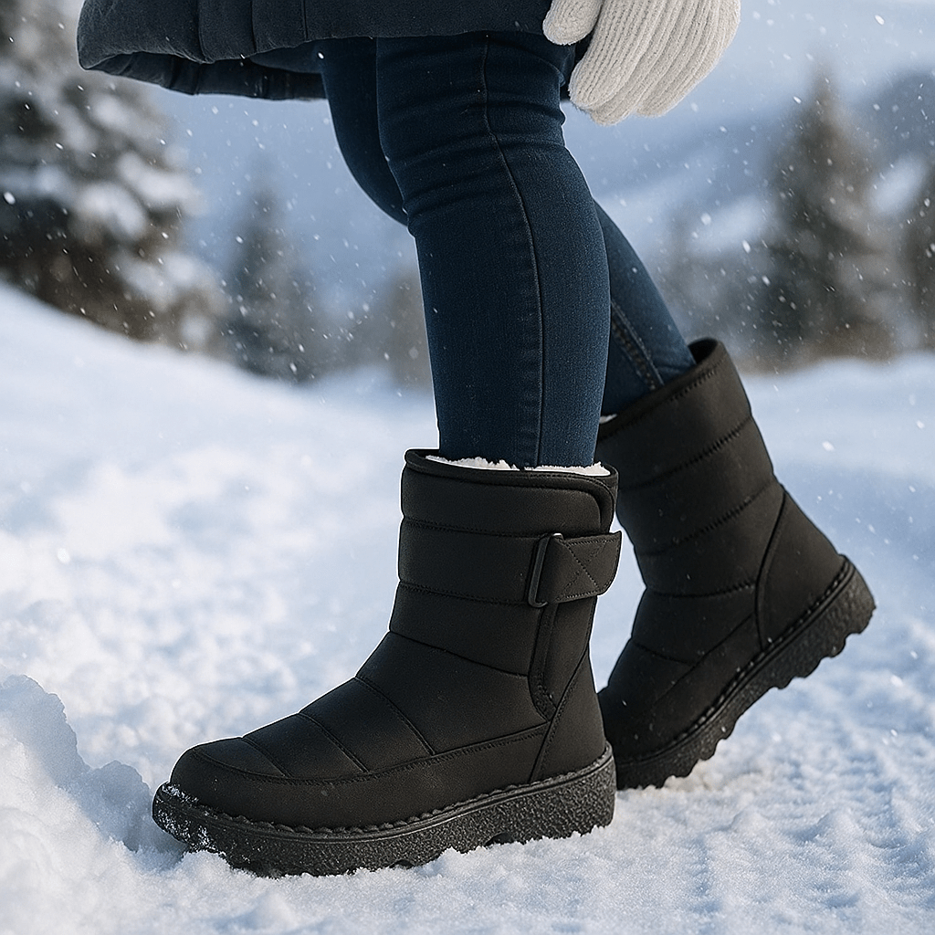 Wasserdichte Damen-Winterstiefel - Alenne