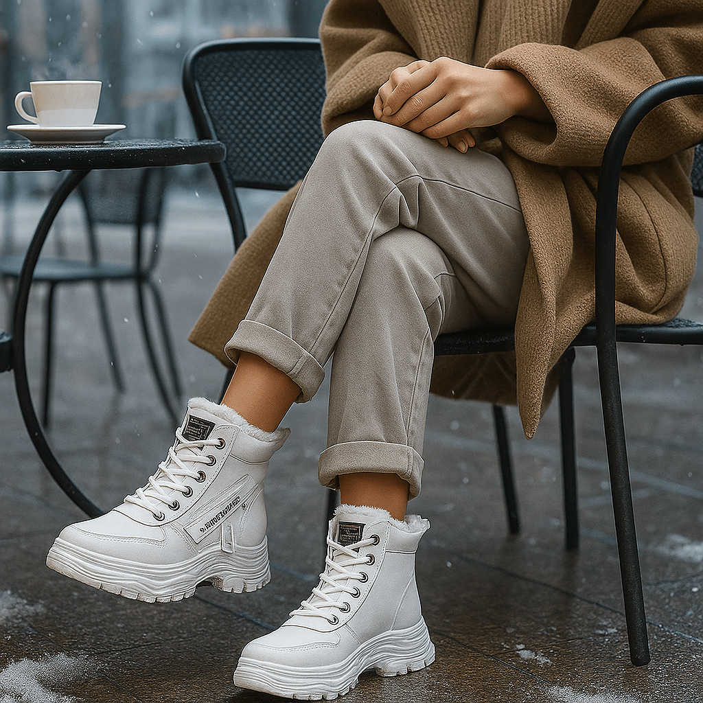 Zeitgenössisch gestylte Thermostiefel - Lurean