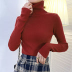 Rollkragen Pullover - Modisch und bequem