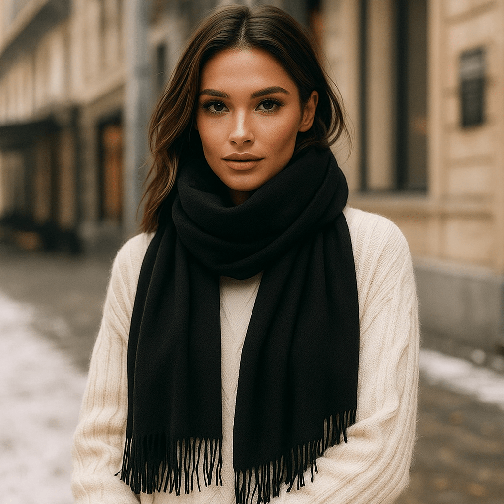 Damen-Wickeltuch aus Kaschmir - Noéva